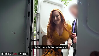 Redhead Sophia Locke, A Widow, Gets A Hardcore Public Encounter For The First Time With A Big Dick.