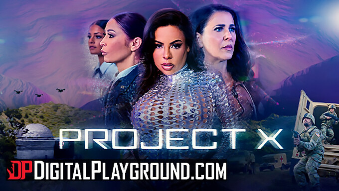 Вижте Подъл Поглед На Предстоящия Project X На Digital Playground, Включващ Луна Стар И Алекс Джоунс В Горещ Секс Тройка