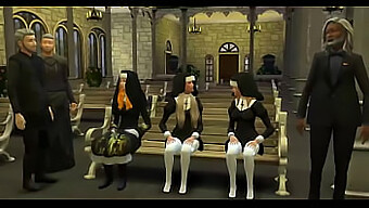 Innocent Nuns Seduced And Defiled By Catholic Parents In 3d Hentai Video