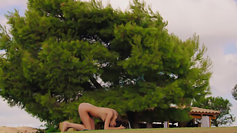 Stunning Alissa Foxy'S Captivating Yoga Performance In Solo Video