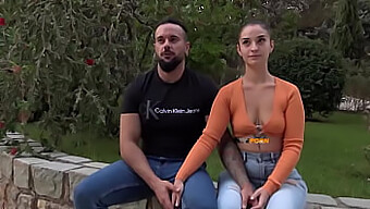 Introducing Candy Fly And Her Partner In Their First Outdoor And Homemade Adult Film