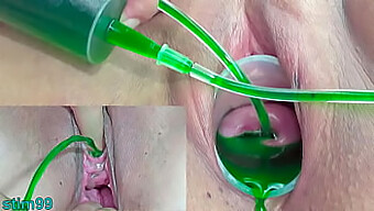 Japanese Women Explore Anal And Vaginal Pleasure With Injections And Piss Play