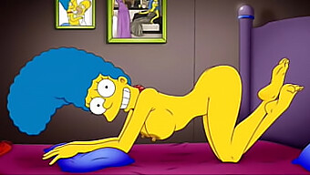 Marge, The Horny Housewife, Moans In Ecstasy As She Gets Filled With Hot Jizz And Squirts In All Directions